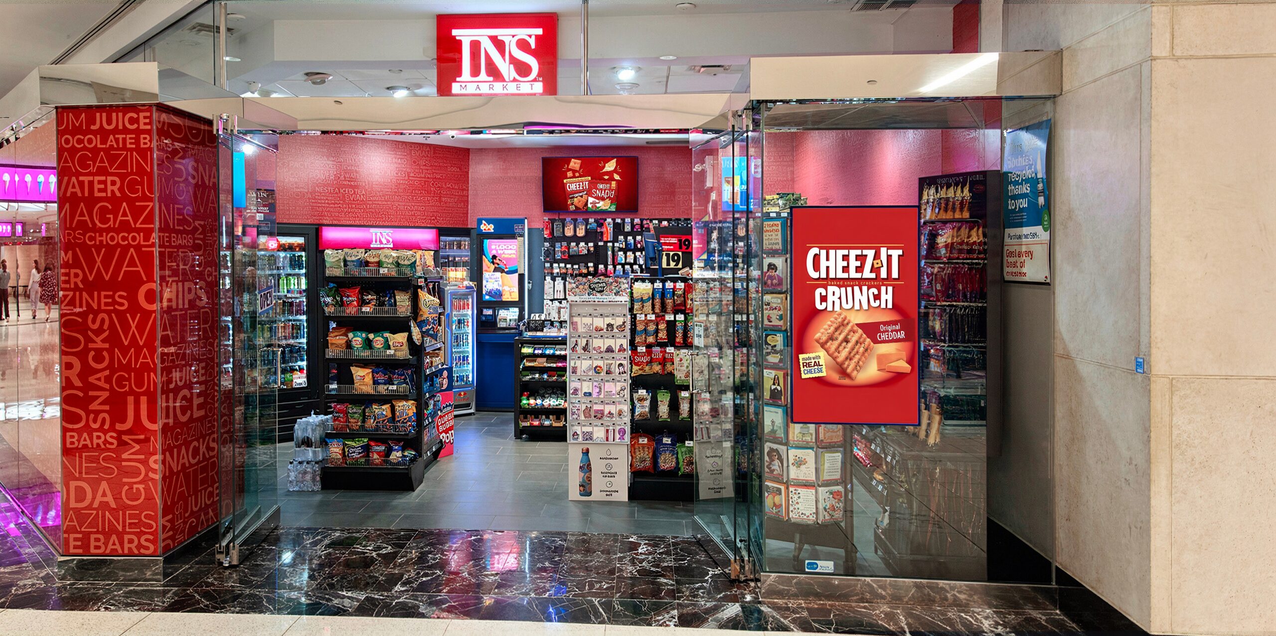 INS Market in-store digital and static media